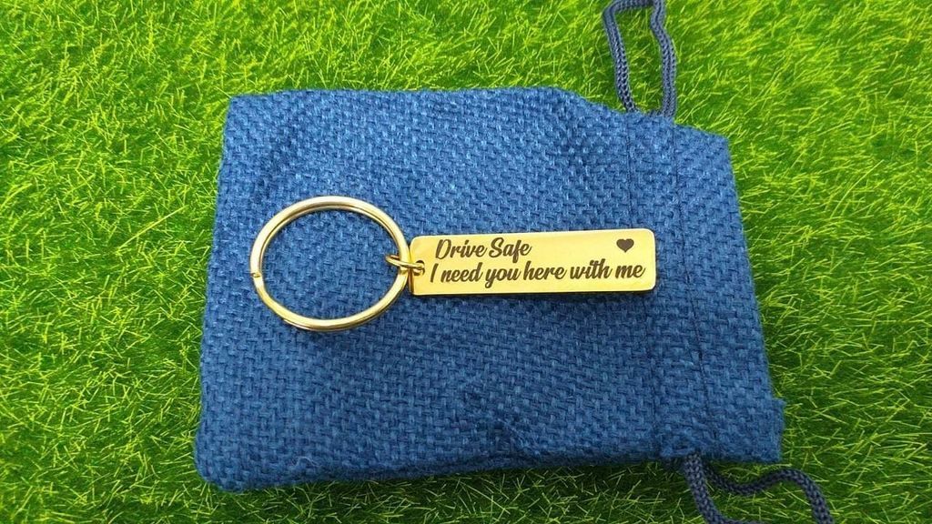 Gold Keychain