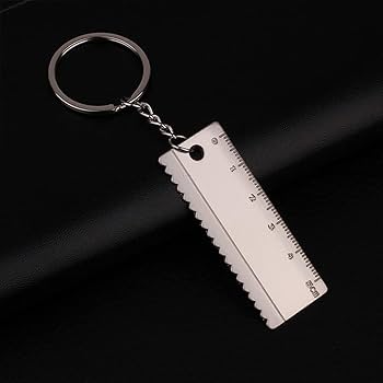 Ruler Keychain