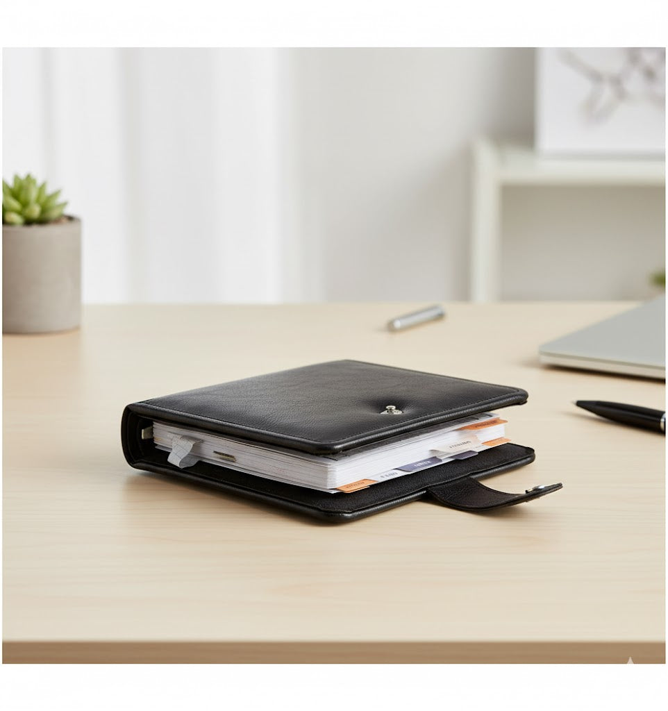 Mini Agenda Black