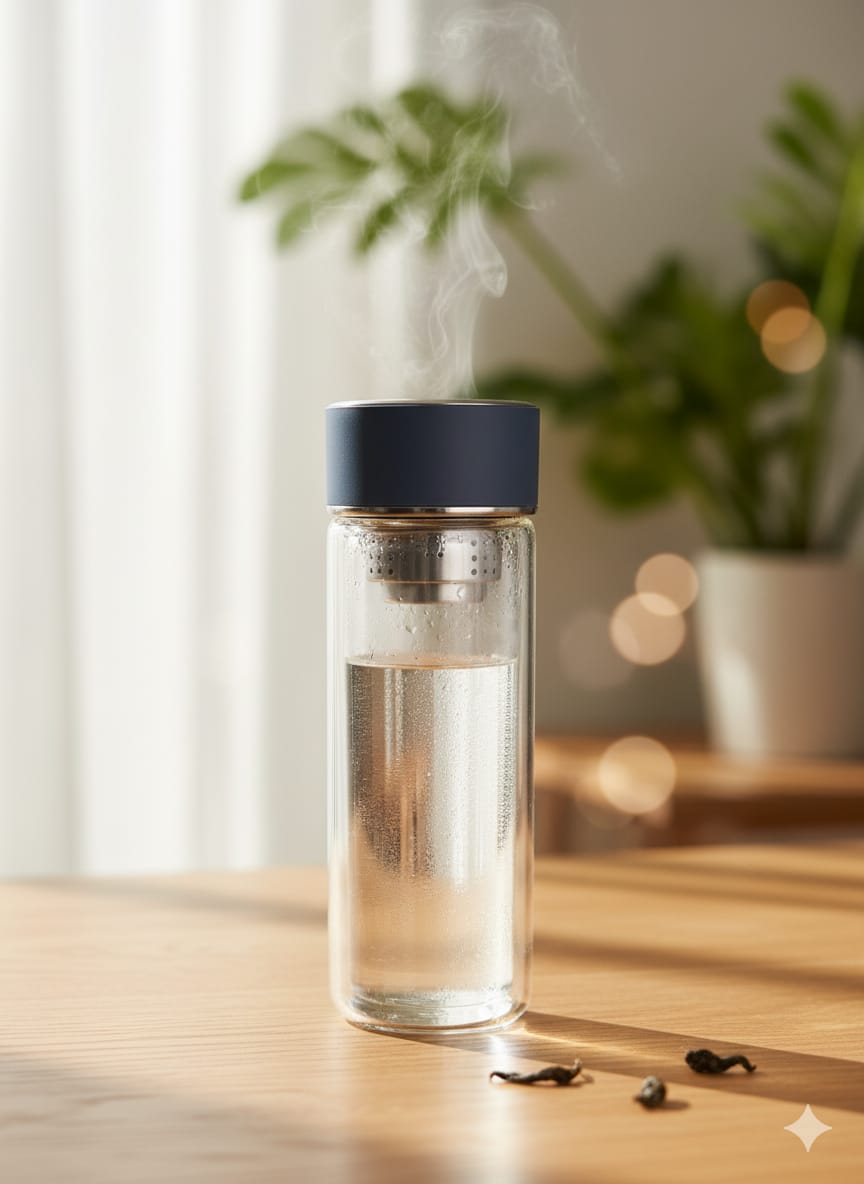 Glass Bottle with Temperature(310ml)
