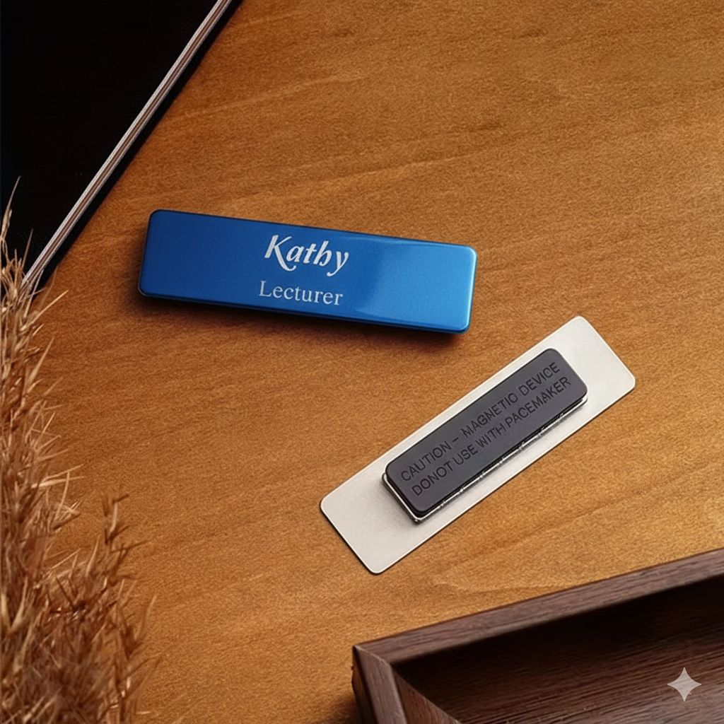 Glossy Magnetic Badge
