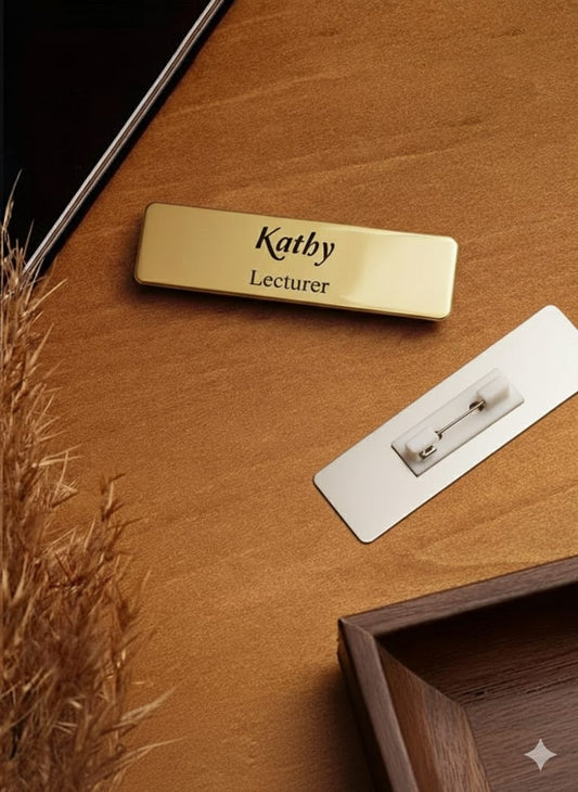 Glossy Badge Pin