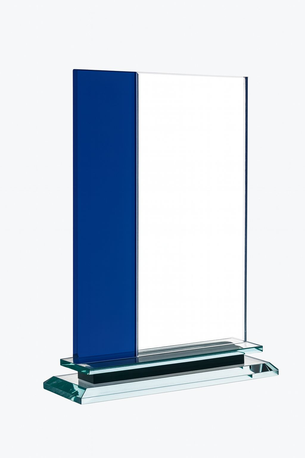 Square Shield with Blue