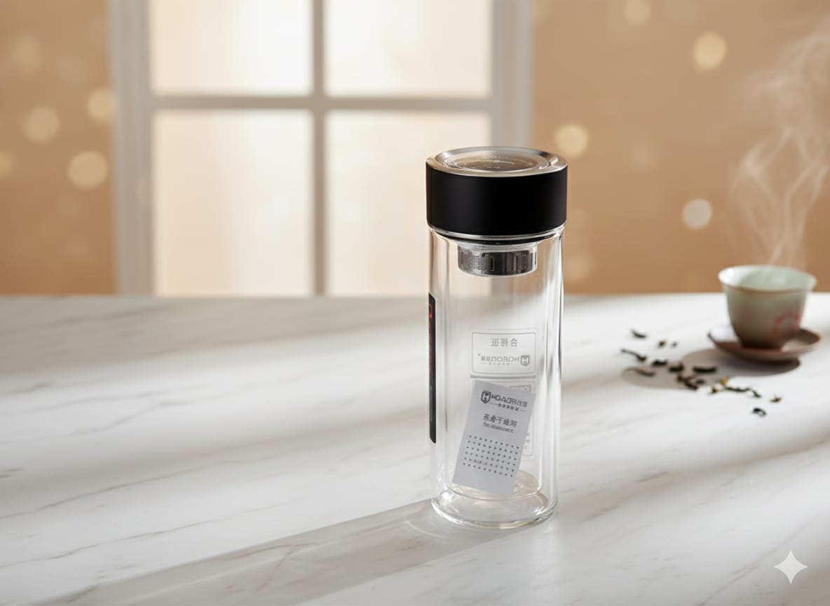 Glass Bottle with Temperature(310ml)